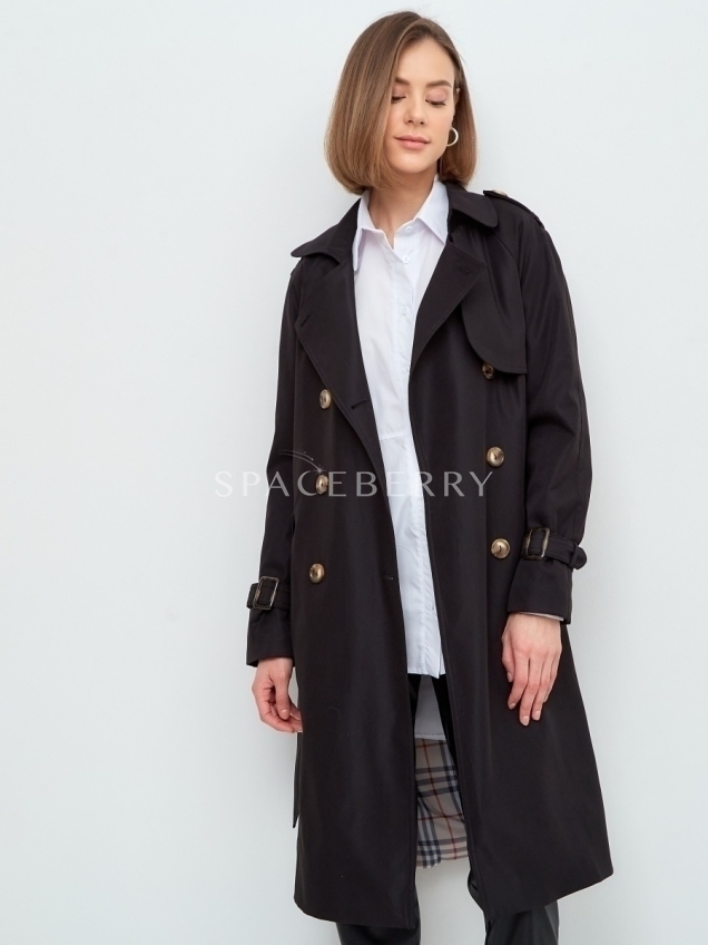 Женский демисезонный тренчкот, плащ